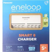 Panasonic Ladegerät für 8 AA/AAA Akkus BQ-CC63