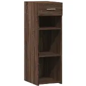 vidaXL Sideboard Braun Eichen-Optik 40x42,5x93 cm Holzwerkstoff