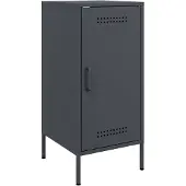 vidaXL Sideboard Anthrazit 36x39x79 cm Stahl