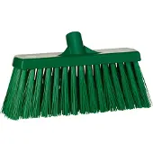 Vikan Hygiene 2915-2 Besen 30 cm, grün, harte Fasern, 330 mm
