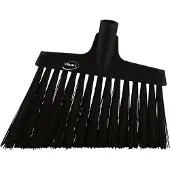 Vikan Hygiene 2914-9 Eckbesen, schwarze harte lange schräge Fasern, 290 mm