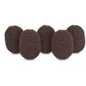 Rycote Lav Foams Brown 1 Pack Of 5