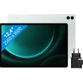 Samsung Galaxy Tab S9 FE Plus 128GB Wi-Fi Grün + Ladegerät