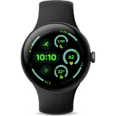 Google Pixel Watch 3 - 45 mm - Aluminium mattschwarz