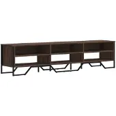 vidaXL TV-Schrank Braun Eichen-Optik 180x34x41 cm Holzwerkstoff