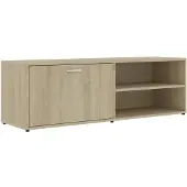 vidaXL TV-Schrank Sonoma-Eiche 120x34x37 cm Holzwerkstoff