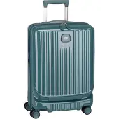 Bric's Positano Cabin Trolley 55 with Pocket sea green
