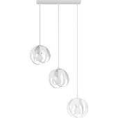 Sollux Hängeleuchte TULOS 3L weiß 3xE27 15W Stahl 117x16x50cm