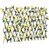 vidaXL Rankgitter mit Künstlichem Efeu 5 Stk. Erweiterbar 180x60 cm