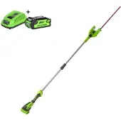 Greenworks G40PH51K2 Zweischneidige Akku-Heckenschere, Lithium-Ionen-Akku, 51 cm Schnittlänge