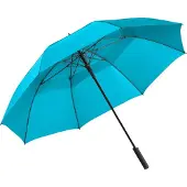 FARE Regenschirm AC-Golfschirm, XXL, petrol, windsicher, Auf-Automatik, Ø 133 cm für 2 Personen, 102 cm, Stockschirm