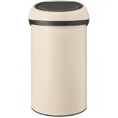 Brabantia Touch Bin Mülleimer 60 Liter - Soft Beige