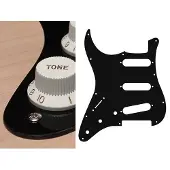 Boston SL-113-B 1-Ply ST-Style Black Lefthand - Pickguard