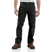 Carhartt Arbeitshose Washed Twill Dungaree Herren Black-W30/L30