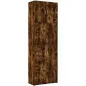 vidaXL Highboard Räuchereiche 80x42,5x249 cm Holzwerkstoff