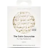 Vegan Boost Satin Haargummis Weiß Klein - 8 Stück