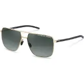 Porsche Design P8963 Gold, black 61/14/145 Herren Sonnenbrillen