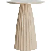 Light & Living Beistelltisch Veglia - Ø45cm - Modern - Beige