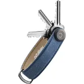 OrbitKey - Waxed Canvas Key Organiser - Navy Blue