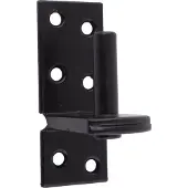 Intergard Kloben schwarz für Ladenband rustika ø16mm
