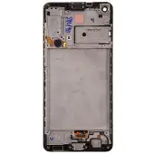 Samsung LCD-Display +Touch-Einheit A217F Galaxy A21s Schwarz (Service Pack)