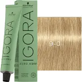 Schwarzkopf Professional Igora Zero Amm Permanente Färbung 60 ml 9-0