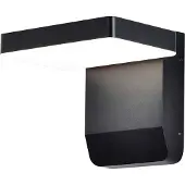 V-TAC VT11020150B 20W LED Wandleuchte Schwarzer Körper Quadratisch 4000K IP65
