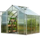 GFP 225 x 195 cm Gewächshaus, ohne Setangebot | 6 mm - (GFPV00026)