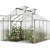 GFP 256 x 256 cm Gewächshaus, ohne Setangebot | 6 mm - (GFPV00740)