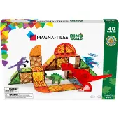 Magna-Tiles Magnetset - 40 Teile - Dino World - - One Size - Magnetspielzeug