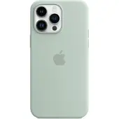 Apple Original iPhone 14 Pro Max Hülle - Silikon - Backcover/Soft Case - Hellgrün