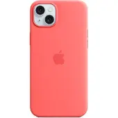 Apple Original iPhone 15 Plus Hülle - Silikon - Backcover/Soft Case - Rosa