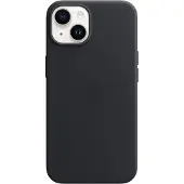 Apple Original iPhone 14 Plus Hülle - Echtes Leder - Backcover/Hard Case - Schwarz