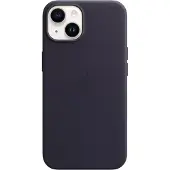 Apple Original iPhone 14 Plus Hülle - Echtes Leder - Backcover/Hard Case - Dunkelblau