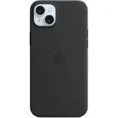 Apple Original iPhone 15 Plus Hülle - Silikon - Backcover/Soft Case - Schwarz