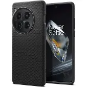Spigen OnePlus 12 Hülle - Silikon - - Backcover/Soft Case - Schwarz