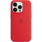 Apple Original iPhone 14 Pro Hülle - Silikon - Backcover/Soft Case - Rot