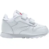Reebok Kleinkind Klassik Leder 2V Turnschuhe Weiß/Carbon/Vector Blue