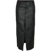 Noisy May Rock aus Kunstleder Kath 27031002 Schwarz Regular Fit