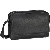 PICARD Leder Umhängetasche Schultertasche Milano Shoulder Bag Black schwarz