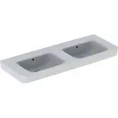 Geberit 501712001 Renova Plan Doppelwaschtisch 130x48cm