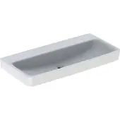 Geberit Waschtisch Renova Plan 100x48cm, o. Hahnl., o. ÜL, we. KeraTect