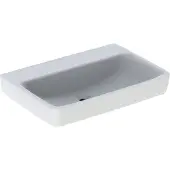 Geberit Waschtisch Renova Plan 70x48cm, o. Hahnl., ohne Überlauf, weiß