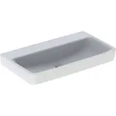 Geberit Waschtisch Renova Plan 85x48cm, o. Hahnl., o. ÜL, weiß KeraTect