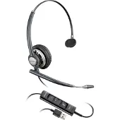 HP EncorePro 715 USB-A Monaurales Headset TAA, Kabelgebunden, Anrufe/Musik, 53 g, Kopfhörer, Schwarz