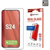 Displex Bildschirmschutzfolie Real Glass Full Cover für das Samsung Galaxy S25 / S24