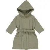Little Dutch Baby-Bademantel Pure Olive - 74/80