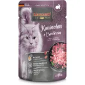 Leonardo Adult Katze Nassfutter - Kaninchen + Cranberries - 16 x 85 g
