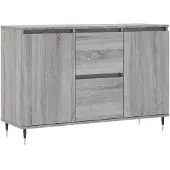 vidaXL Sideboard Grau Sonoma 101,5x35x70 cm Holzwerkstoff