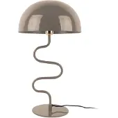 Leitmotiv - Tischleuchte Twist - Grau - 31x31x54cm Tischlampe - Nachttischlampe, Wohnzimmer, Schlafzimmer